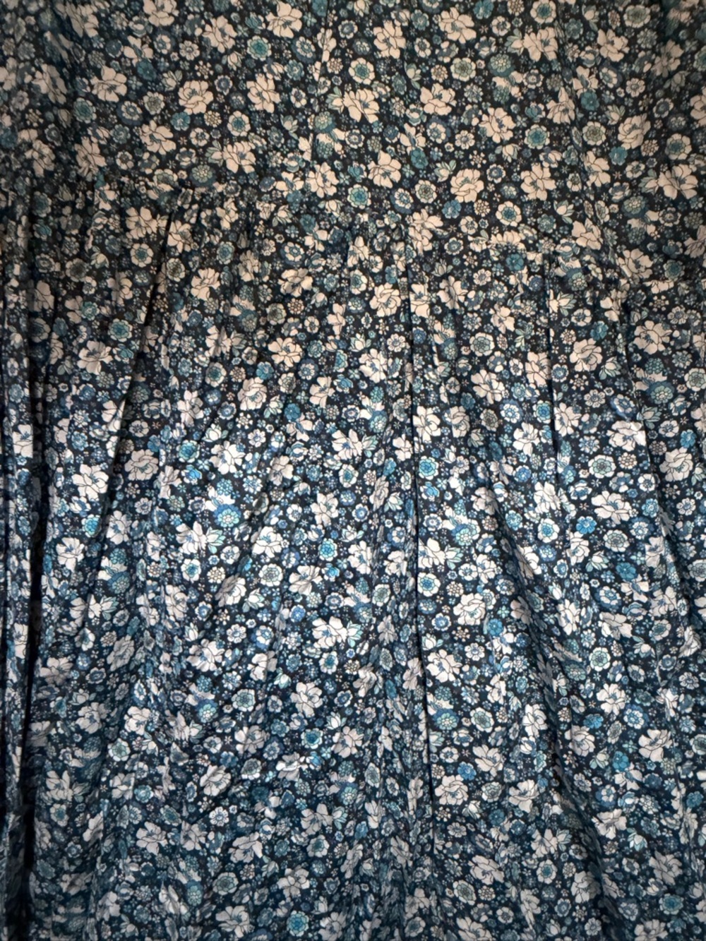 Tuckernuck Blue Floral Midi Dress - Picture 3 of 3